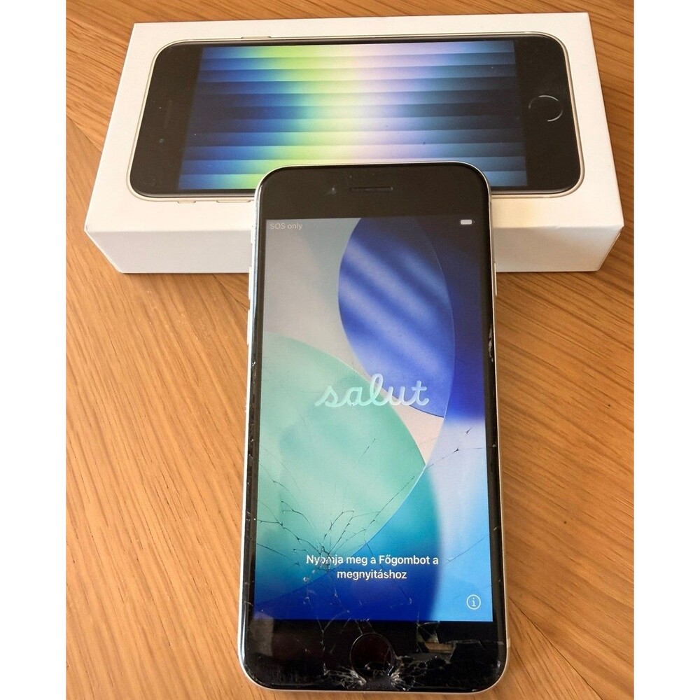 Apple iPhone SE (3rd Generation) Unlocked Smartphone, 64GB, White